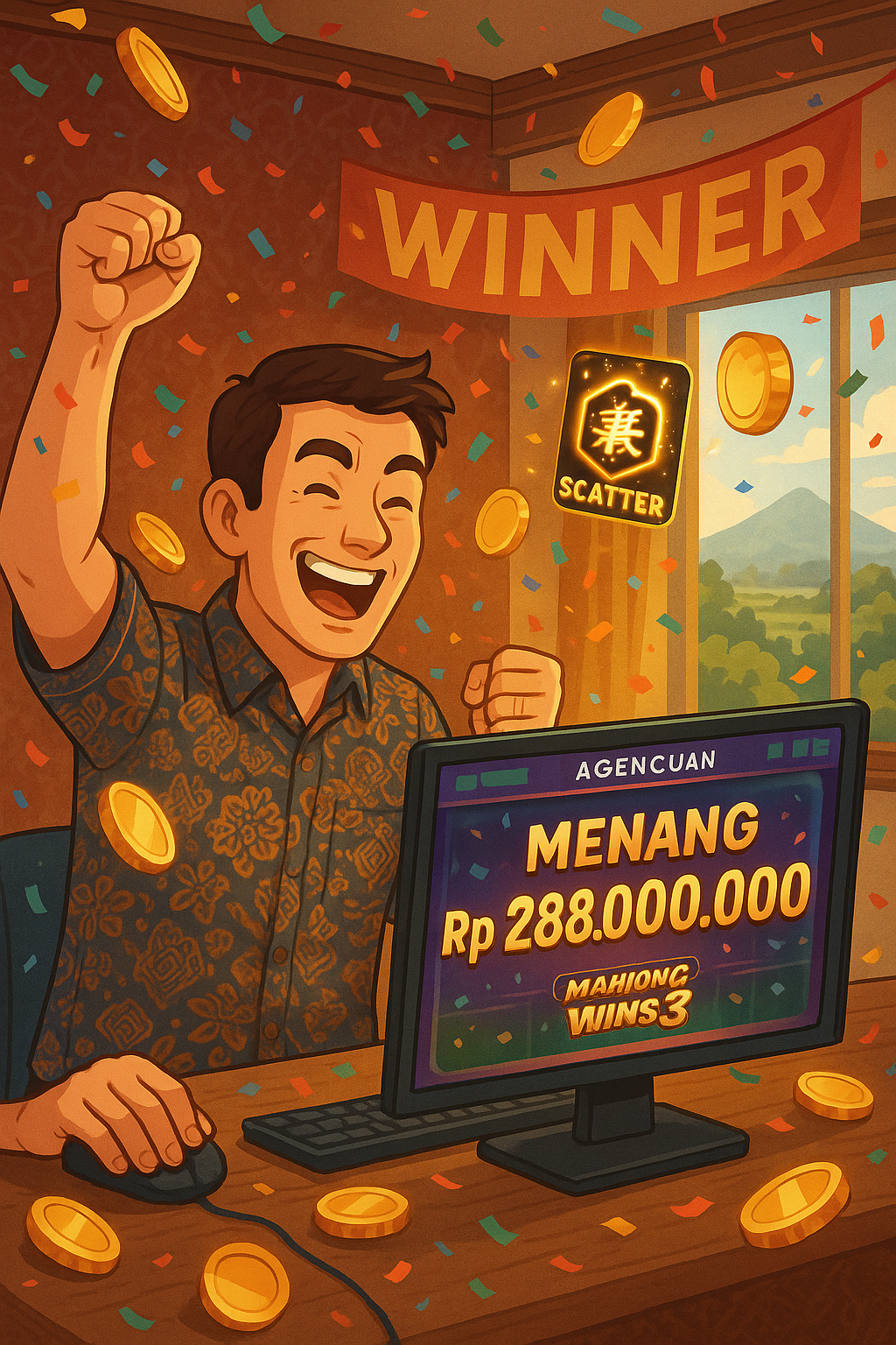 Gambar utama Mantan Admin Menang Mahjong