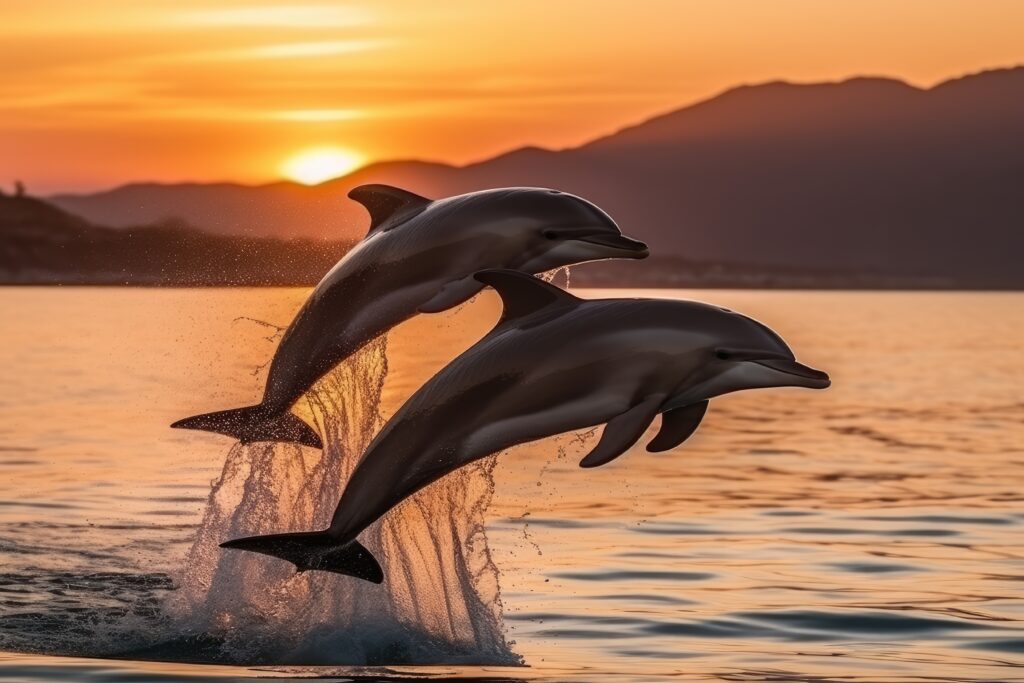 Dolphin jump